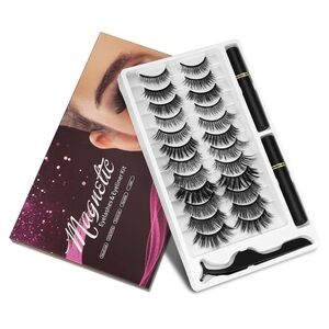Magnetic Eyelashes and Eyeliner Kit-New